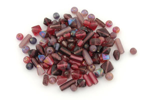 Bead mix of different forms