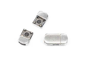 magnetic clasp 19x9mm for strap 5mm x4pcs